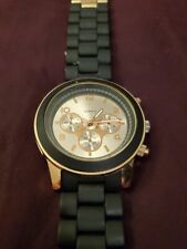 Relógio de quartzo Aeropostale preto pulseira de silicone rosa comprar usado  Enviando para Brazil