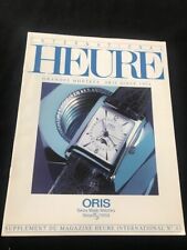 Catalogue montres oris d'occasion  Illkirch-Graffenstaden