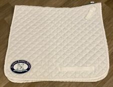 Schleese Saddlery White Dressage Saddle Pad  for sale  Shipping to South Africa