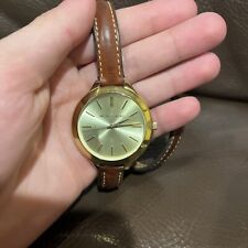 Relógio de quartzo feminino Michael Kors MK-2256 pulseira de couro PEÇA ORIGINAL comprar usado  Enviando para Brazil