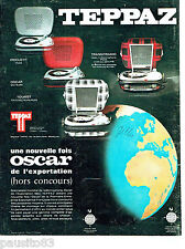 1966 ADVERTISING ADVERTISEMENT 076 Teppaz Oscar Electrophone for sale  Shipping to South Africa