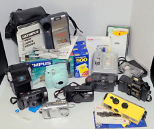 Used, Camera Lot OLYMPUS POLAROID FUJIFILM Film  SAME DAY SHIPPING for sale  Shipping to South Africa