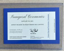 2021 President Joe Biden Inauguration Ticket Sapphire 2020 Blue for sale  Shipping to South Africa