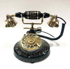 Hermoso Teléfono Vintage Antiguo Náutico Liso Latón y Hierro Esfera Rotativa Regalo segunda mano  Embacar hacia Argentina