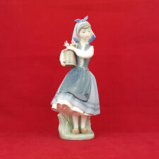 Lladro Figurine 1416 - From My Garden - Dutch Girl with Flower Pot - 178 L/N for sale  Shipping to South Africa