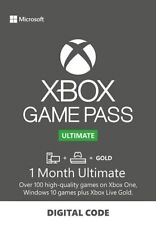Xbox Ultimate Game Pass 1 mês código ao vivo e dourado ENTREGA INSTANTÂNEA comprar usado  Enviando para Brazil