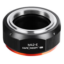 Adaptador K&F Concept Pro para lente de parafuso M42 para câmera Sony E Mount NEX a7R2 A7R3 comprar usado  Enviando para Brazil