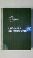 106938 fachkunde elektrotechni gebraucht kaufen  Herzebrock-Clarholz