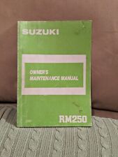 1987 suzuki rm250 for sale  Hume