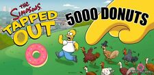 Simpson’s Tapped Out 5000 Donuts! (TRUSTED SELLER) (description below), used for sale  Shipping to South Africa