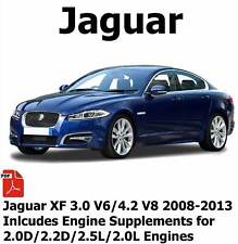 JAGUAR XF X250 FACTORY MANUAL REPAIR INSTRUCTIONS 2008 - 2012 for sale  Shipping to South Africa