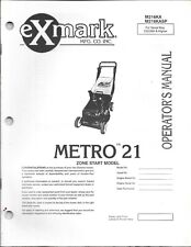 Exmark metro zone for sale  Summerville
