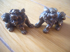 Antique pair bronze for sale  WESTON-SUPER-MARE