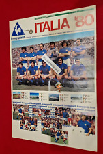 Calcio poster azzurri usato  Roma