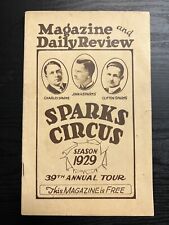 1929 sparks circus for sale  Ithaca
