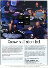 1997 Print Ad E-mu Systems DrumKAT TrapKAT dk10 bateria eletrônica com Michael Baker, usado comprar usado  Enviando para Brazil