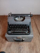 1950 Underwood Leader  Vintage Portable Typewriter w/ Case , used for sale  Shipping to South Africa