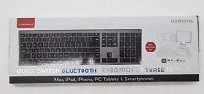 Teclado Bluetooth sem fio Macally para Mac teclado Apple iPhone PC Android comprar usado  Enviando para Brazil