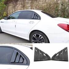For Benz C-Class 2015-2021 Carbon Fiber Rear Quarter Window Louver Scoop Vent for sale  Shipping to South Africa