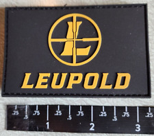 ~NOT REPRO - LEUPOLD OPTICS PATCH HOOK AND LOOP BACKING Shot Show, used for sale  Shipping to South Africa