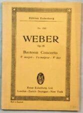 Bassoon concerto dur gebraucht kaufen  Boizenburg/ Elbe