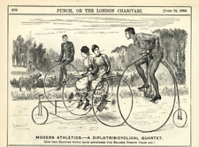1882 bicycle illustration for sale  Milton