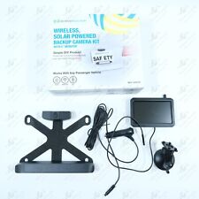 EchoMaster - Kit de câmera de backup movida a energia solar sem fio com monitor de 5”, usado comprar usado  Enviando para Brazil