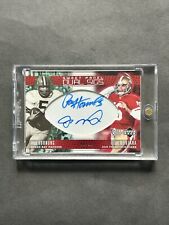 Joe Montana Paul Hornung 2005 Sweet Panel Dual Sigs autógrafo 4/10 comprar usado  Enviando para Brazil