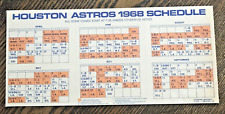 Baseball schedule 1968 for sale  Middletown