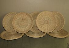 Wicker paper plate for sale  Arnold
