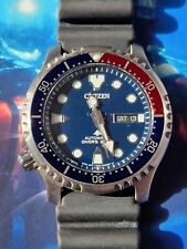 Citizen Promaster Automatic 200m Pepsi Divers Watch  for sale  Shipping to South Africa