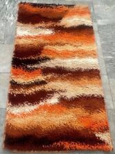 Alfombra peluda sueca escandinava peluda vintage alfombra de felpa Rya 141X73 cm segunda mano  Embacar hacia Argentina