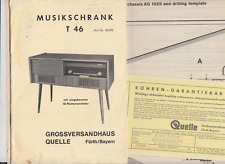 Quelle musikschrank plattenwec gebraucht kaufen  Lambsheim