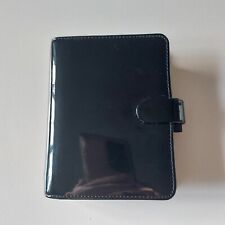 Mini filofax black for sale  LEICESTER