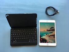 Apple iPad Mini 4 WiFi 64GB Gold (A1538) with Zagg Folio Keyboard and Cover na sprzedaż  Wysyłka do Poland