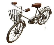 Modelo de bicicleta decoración 18,5"" L X 10,5"" H metal/madera decoración del hogar segunda mano  Embacar hacia Argentina