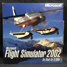 MICROSOFT FLIGHT SIMULATOR PC GAME 2002 GC POSTAGEM RÁPIDA GRÁTIS, usado comprar usado  Enviando para Brazil