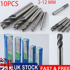 10pcs flute milling for sale  UK