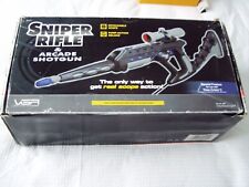 SNIPER RIFLE SCOPE & ARCADE SHOTGUN Boxed Sony PlayStation 2 PS2 VGA Light Gun for sale  Shipping to Ireland