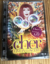 Cher Live In Concert (DVD, 1999) Regiões 2,3,4,5,6 (sem livreto) comprar usado  Enviando para Brazil
