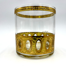 Culver Ltd Antigua 3.5x3.25" Double Old-Fashioned Glass Barware, used for sale  Shipping to South Africa