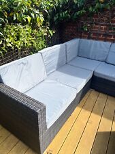 Grey outdoor rattan for sale  CHELMSFORD