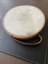 Used, Vintage Italian Hand Drum with leather handle marked Napoli for sale  Shipping to South Africa
