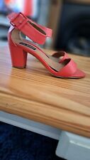 Coral red sandals for sale  BARRY