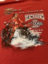 Camiseta Red Beach Hawg Ciudad de Panamá Talla XL ¡Humo hasta que se caigan las ruedas! segunda mano  Embacar hacia Argentina