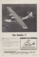 Dive bomber consolidated for sale  Hartford