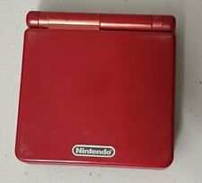 Nintendo Gameboy Advance SP AGS001 Flame Red Handheld Console - Parts or Repair, used for sale  Shipping to South Africa