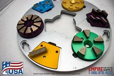 11” Magnetic plates HTC EZchange/ SASE  Concrete polishing grinding / Husqvarna  for sale  Grand Junction