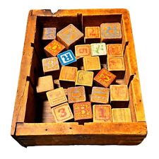Wooden cube letter for sale  Ventura