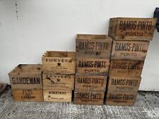 Wooden box crate for sale  SOUTHAMPTON